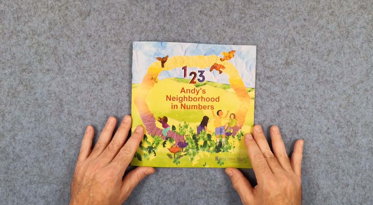 Counting Fun with “Andy’s Neighborhood in Numbers” – A Personalized Counting Adventure!