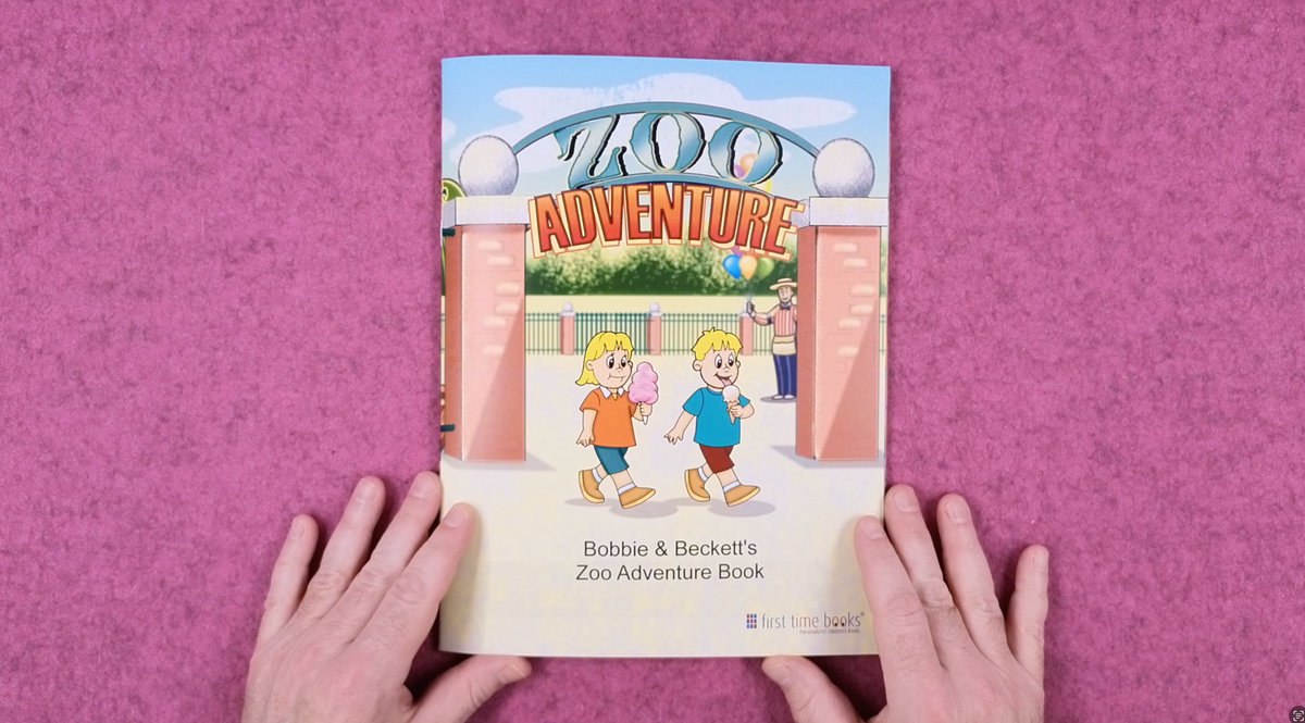 Bobbie & Beckett’s Zoo Escape: A Personalized Book for Adventurous Kids
