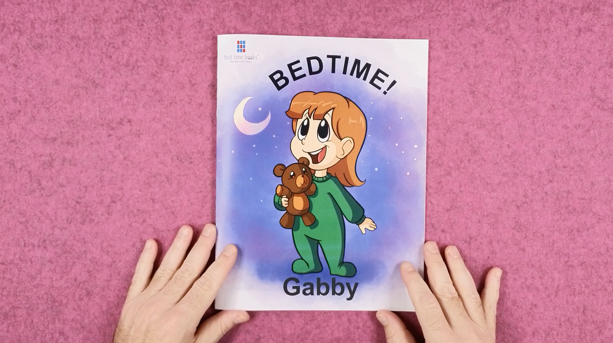 Create Lasting Bedtime Memories with Gabby’s Personalized Storybook!