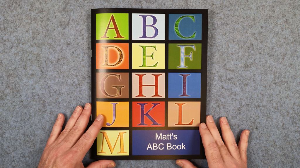 Matt's ABC Book - Personalized Children's Books - First Time Books