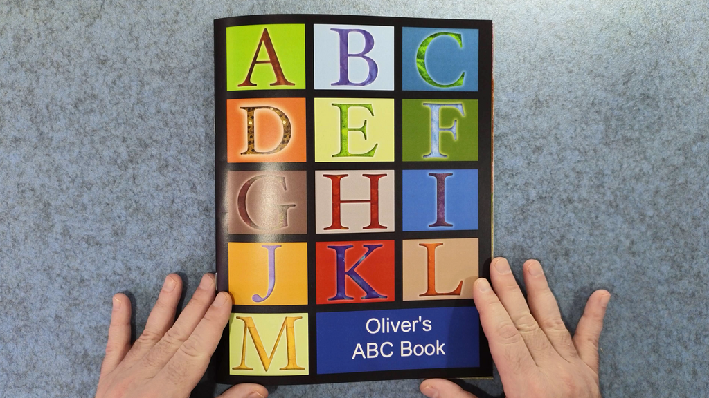 Oliver's ABC Book - Personalized Children's Books - First Time Books