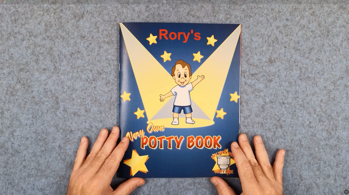 Personalized Potty Training Adventure: Rory’s Very Own Potty Book