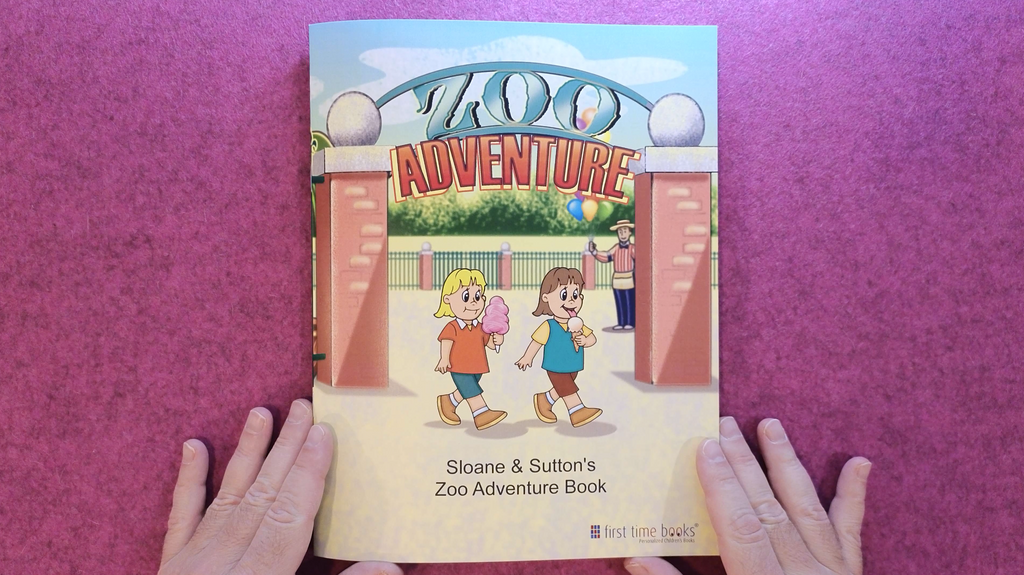 Sloane & Sutton's Zoo Adventure – A Story Crafted Just for Your Child!