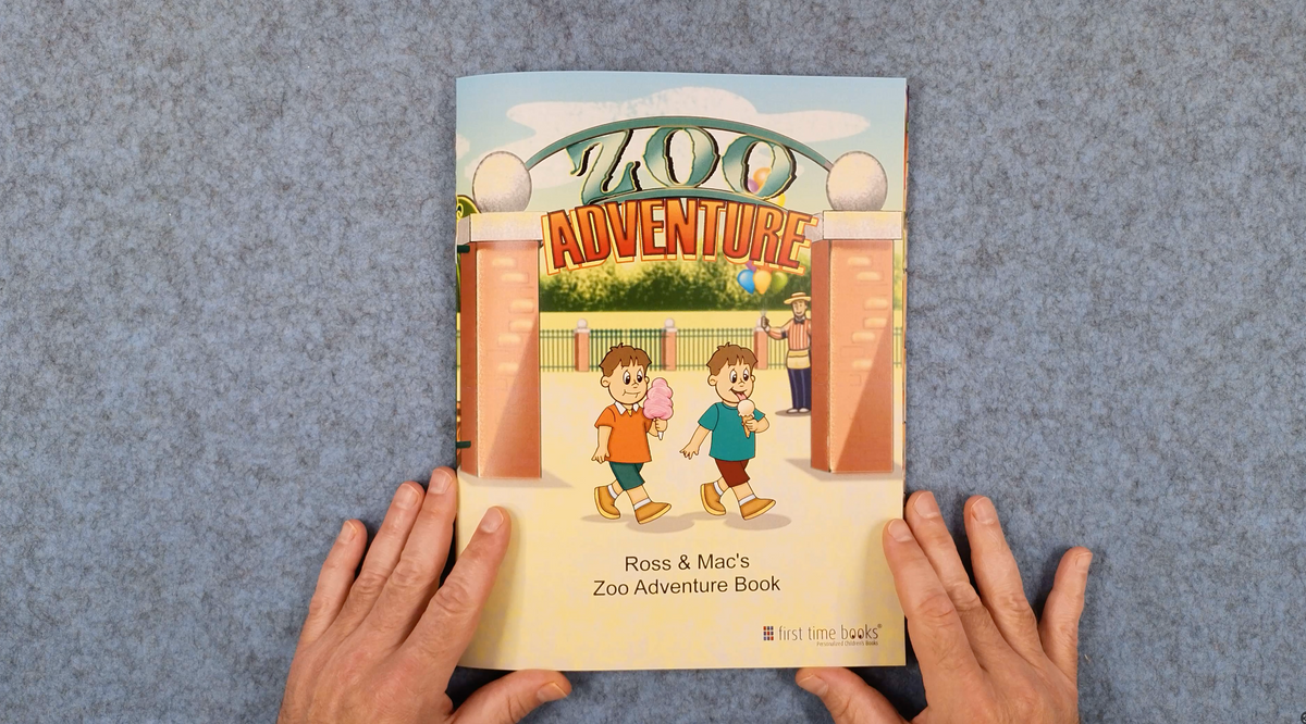 Ross & Mac’s Wild Zoo Escape: A Personalized Children’s Book Adventure