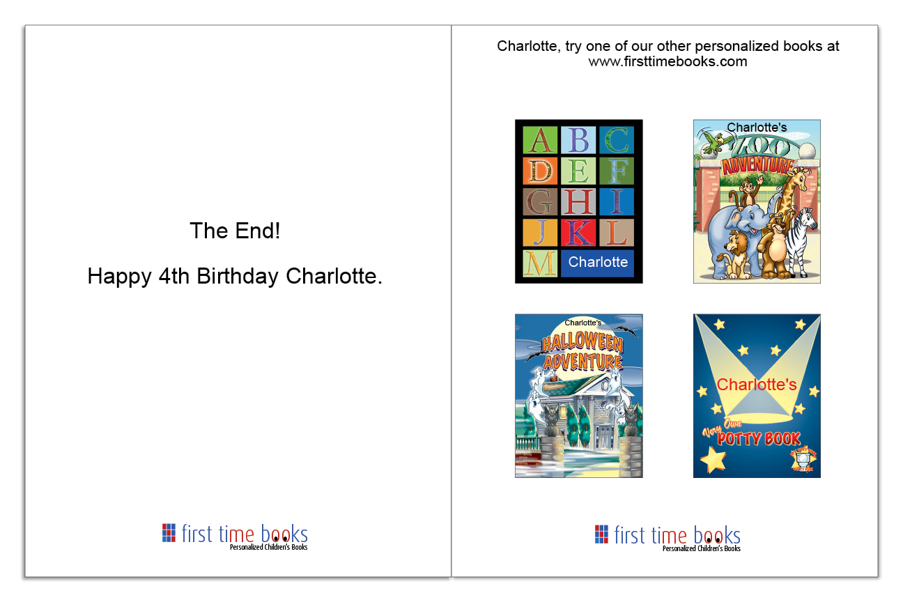 Personalized Birthday Book