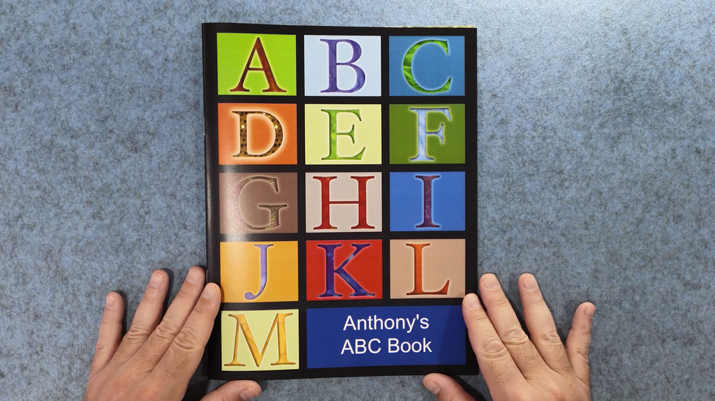 Jump Into the World of Letters with Anthony: The Joy of Personalized ABC Books