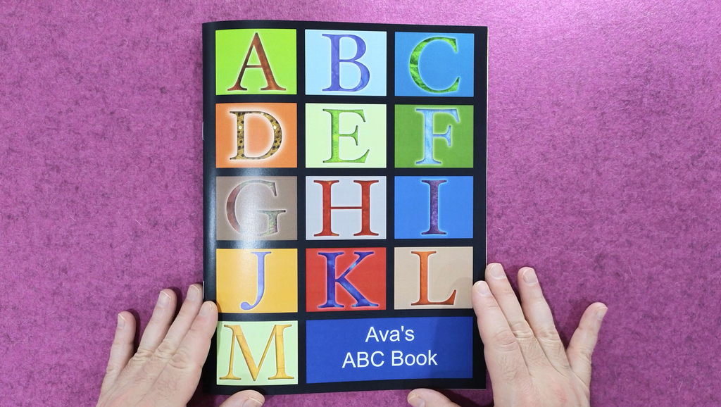 Ava's ABC Book - Personalized Children's Books - First Time Books