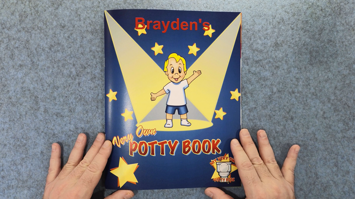 Make Potty Training Fun and Memorable with Our New Personalized Storybook!