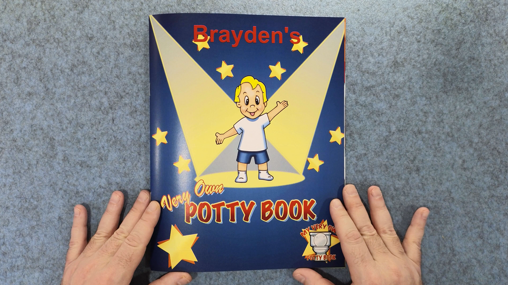 Make Potty Training Fun and Memorable with Our New Personalized Storybook!