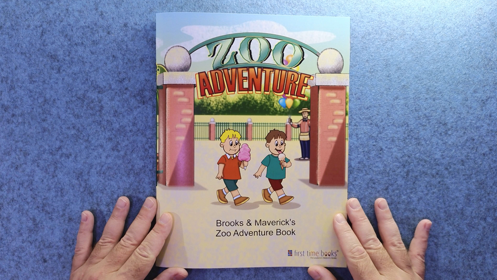 Dive into "Brooks & Maverick's Zoo Adventure": Personalization Like Never Before!