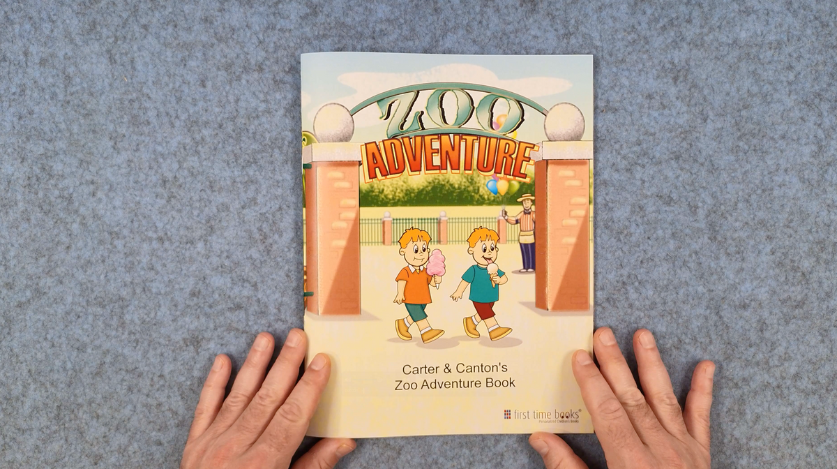 Carter & Canton’s Wild Night at the Zoo: How Custom Books Turn Kids into Avid Readers