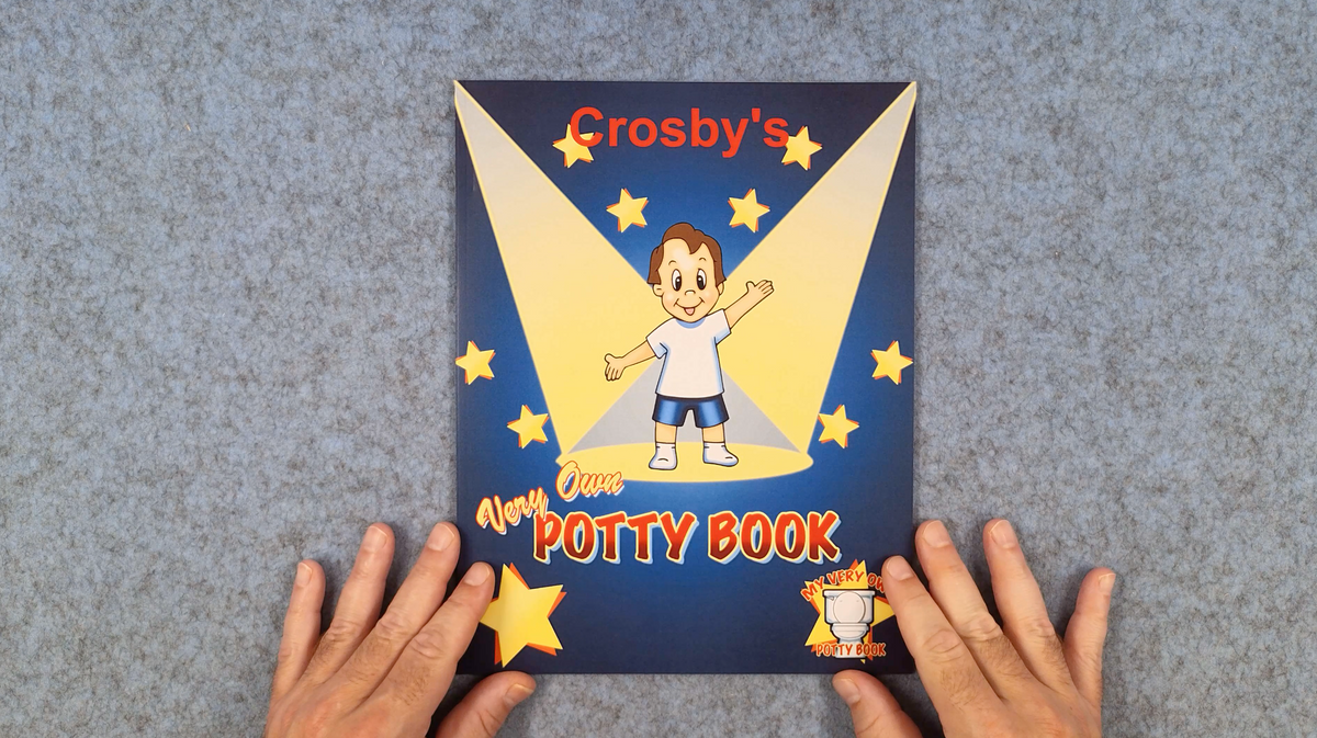 Crosby’s Big-Kid Confidence: How Personalized Potty Books Make Training Fun!
