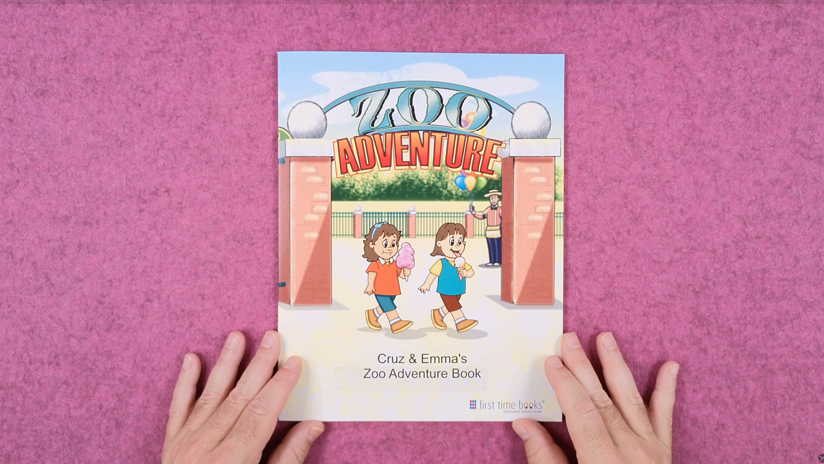 A Wild Day of Wonder: Inside the Personalized Zoo Adventure Book