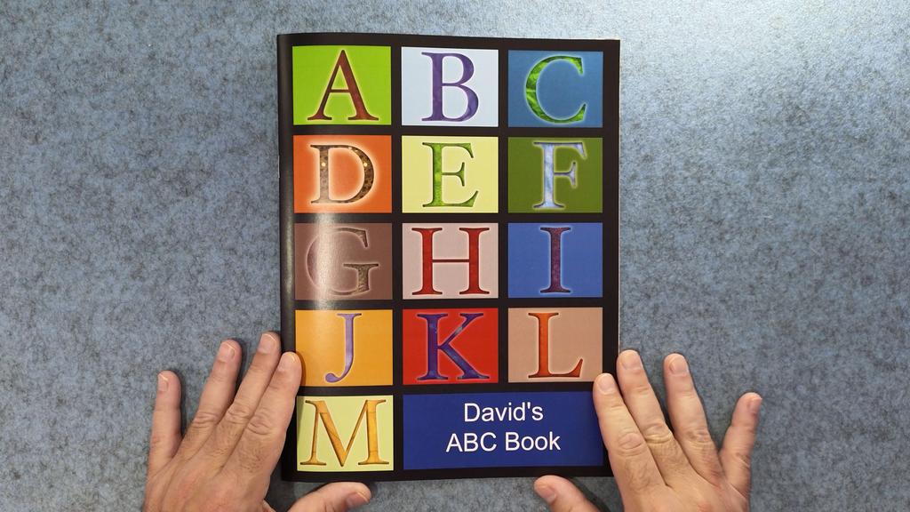 Unfolding David's World: The Magic of Personalized ABC Books