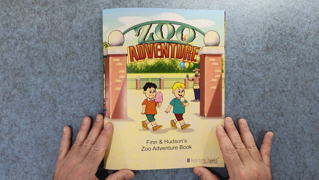 Discover the Magic of Customized Personalized Children's Books with Finn & Hudson's Zoo Adventure