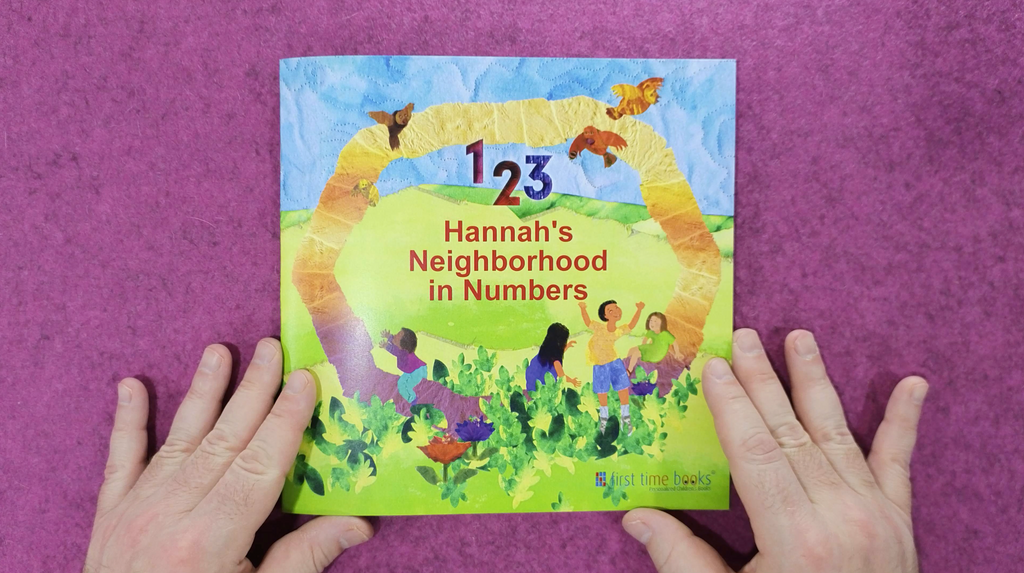 Unravel the Joy of Counting with "Hannah's Neighborhood in Numbers" - A Customizable Bedtime Adventure