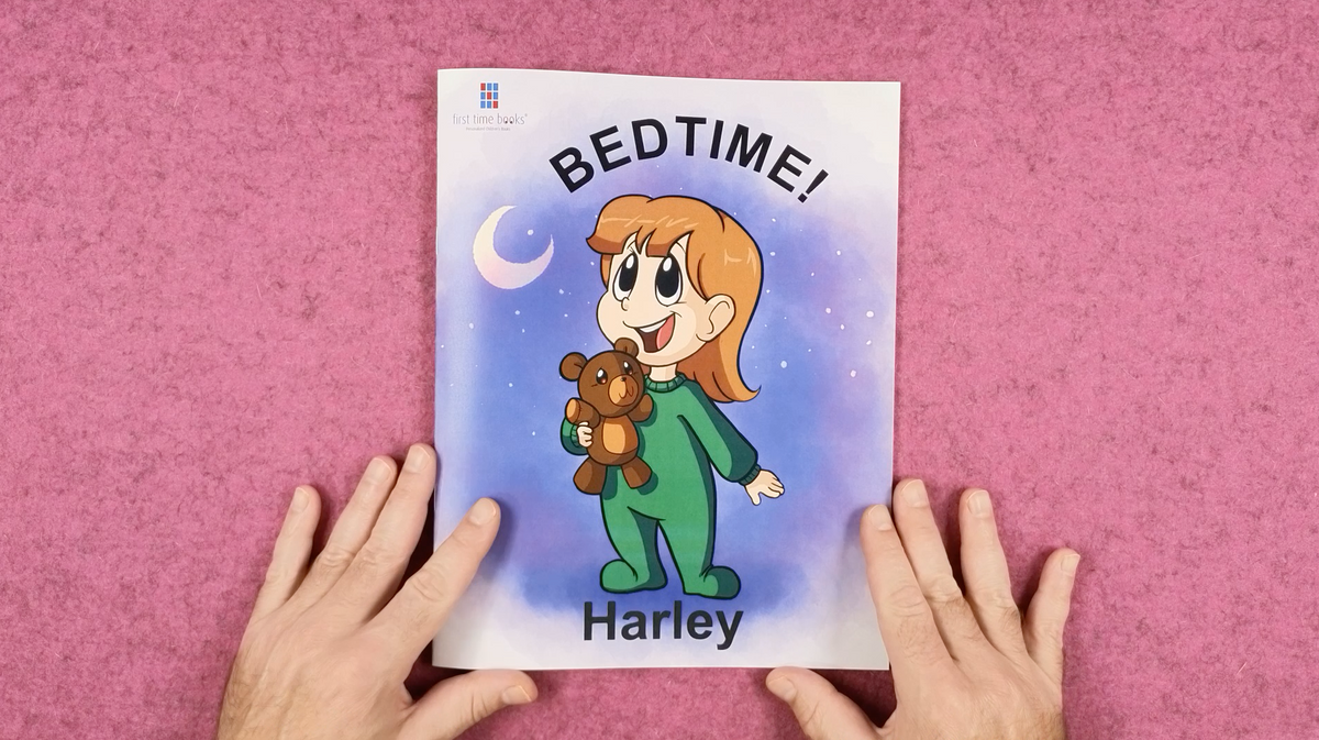 Bedtime for Harley – A Personalized Bedtime Book Experience