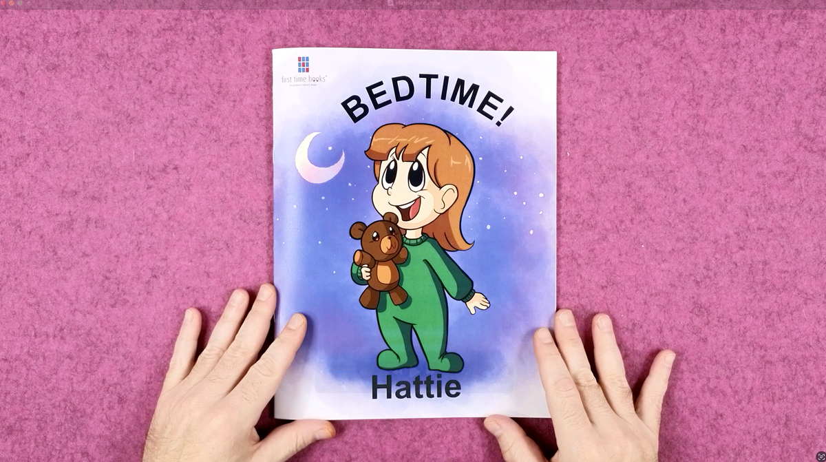 Bedtime for Hattie: A Personalized Bedtime Book That Brings Sweet Dreams