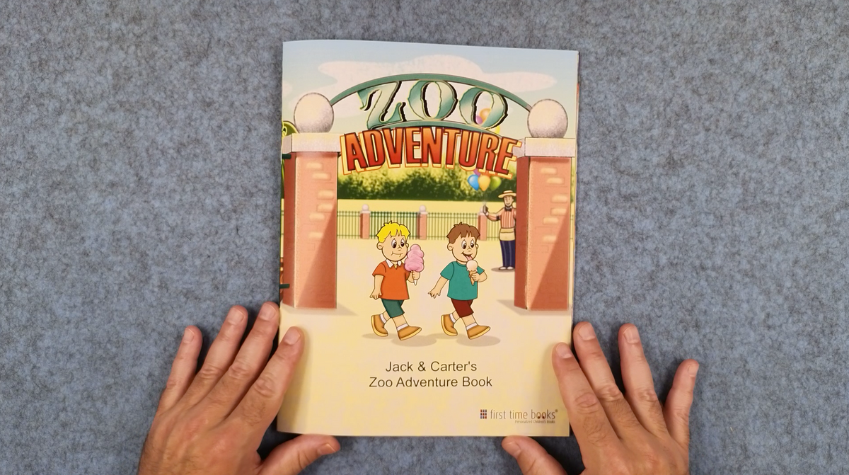 Discover the Perfect Personalized Gift with Jack & Carter’s Zoo Adventure Book