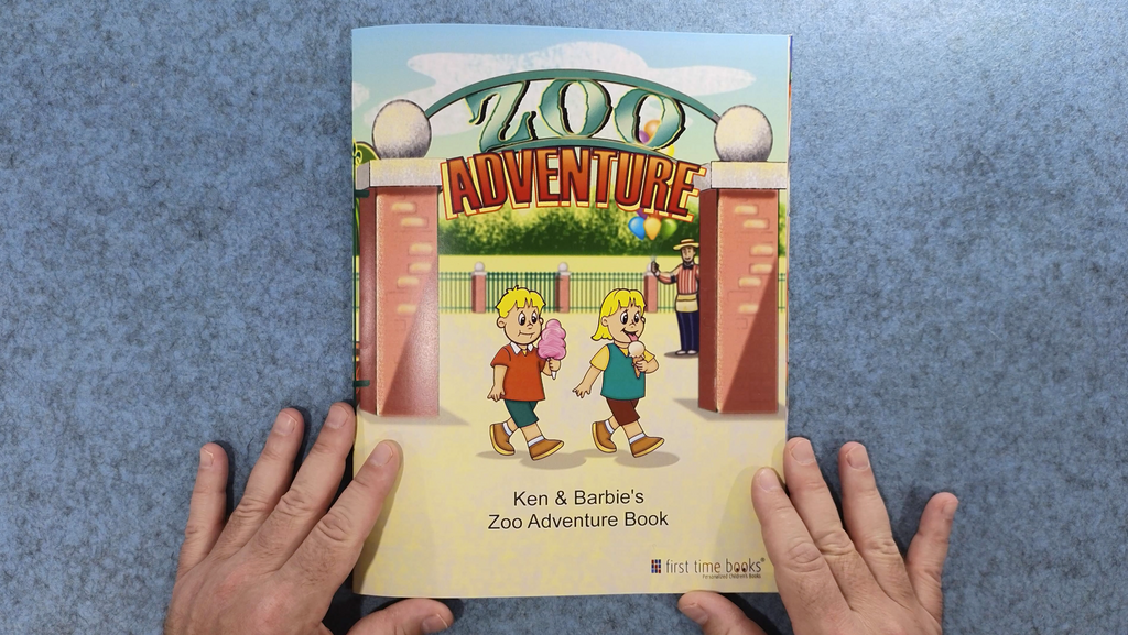 Experience the Wonder of Customized Personalized Children's Books with Ken & Barbie's Zoo Adventure