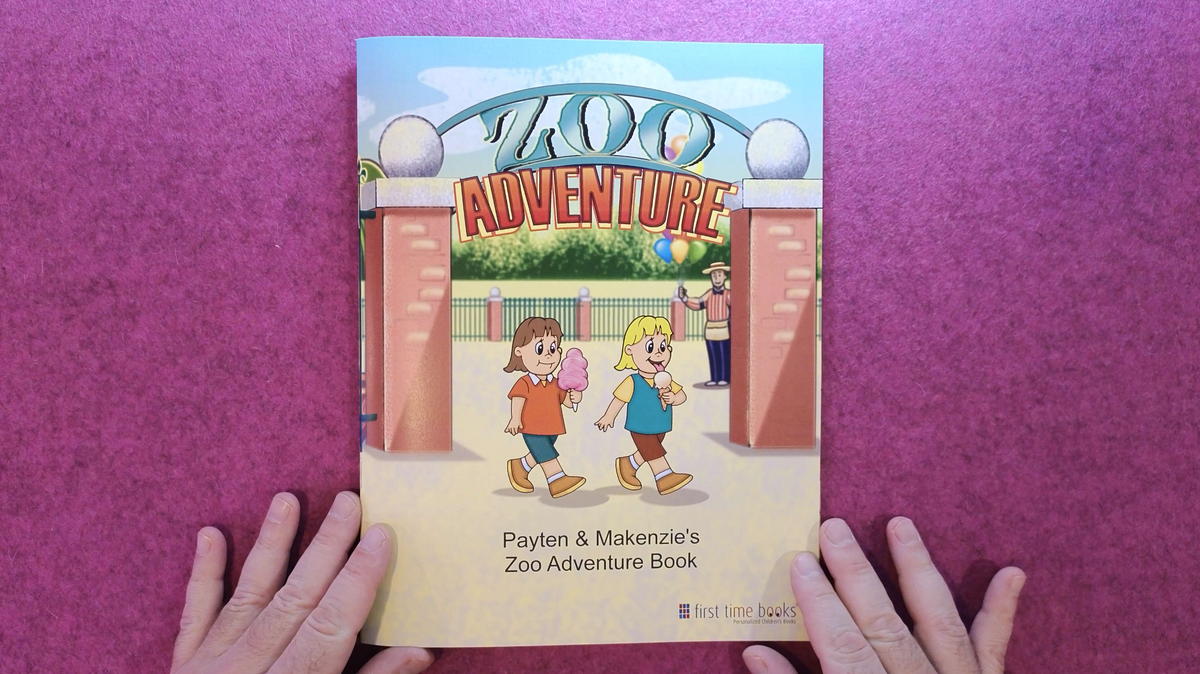 Payten & Makenzie's Zoo Adventure" - A Tailor-Made Tale for Young Readers!