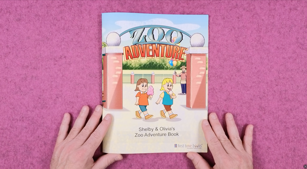 A Wild Zoo Adventure: Your Child’s Name in Print!