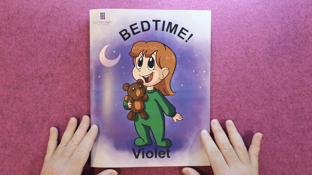 Violet’s Enchanted Evening: The Wonder of Personalized Bedtime Stories