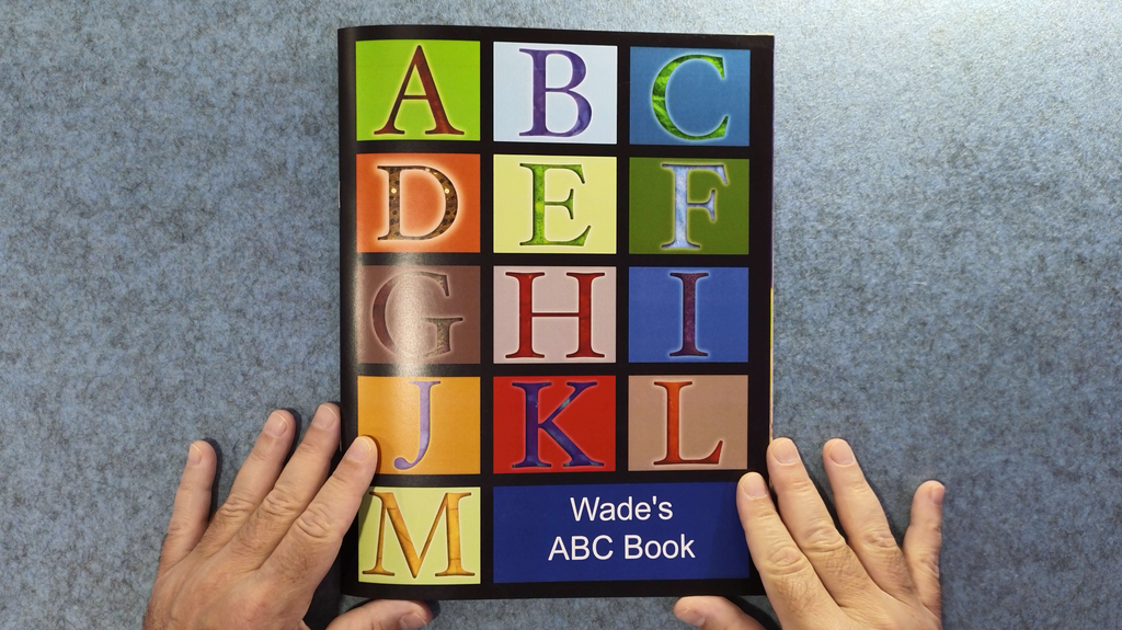 Wade's Wondrous World: A Personalized Alphabet Journey
