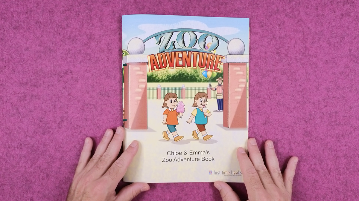 Chloe & Emma’s Zoo Adventure: A Personalized Book Experience