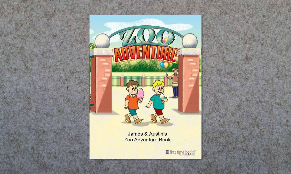A Wild Adventure Is Heading to Castaic: James & Austin’s Personalized Zoo Book