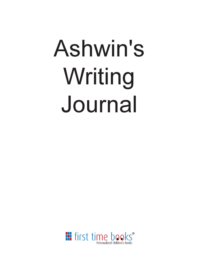 Ashwin's Writing Journal - PDF Download