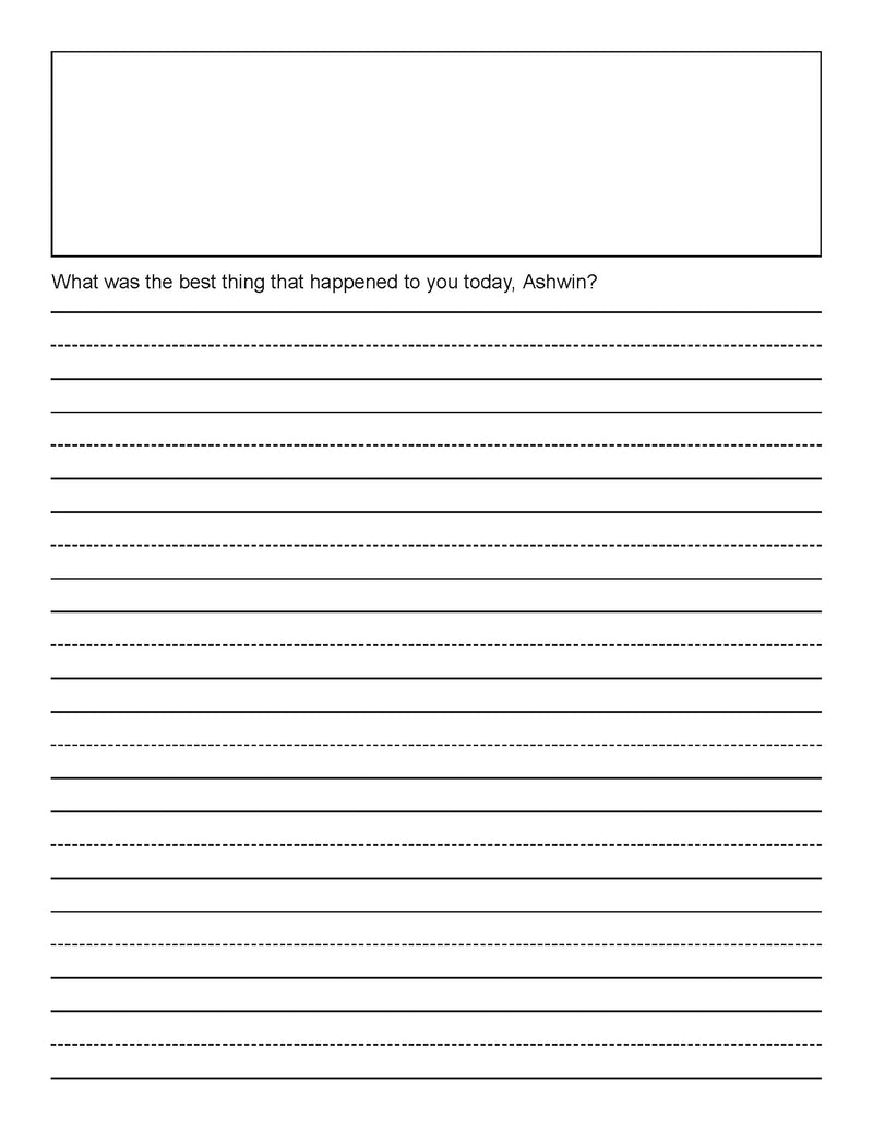 Ashwin's Writing Journal - PDF Download