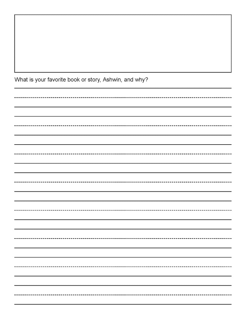 Ashwin's Writing Journal - PDF Download