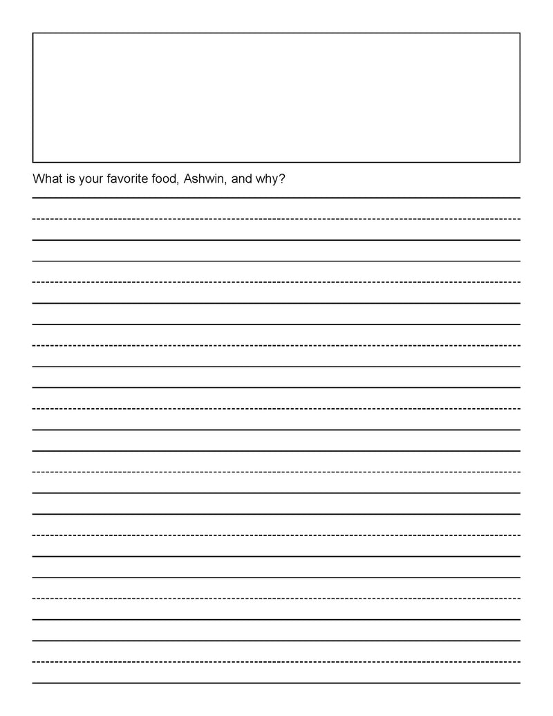 Ashwin's Writing Journal - PDF Download