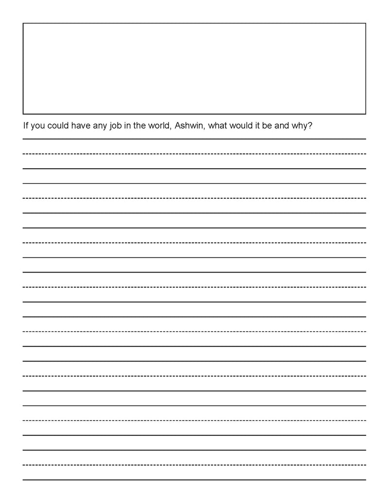 Ashwin's Writing Journal - PDF Download