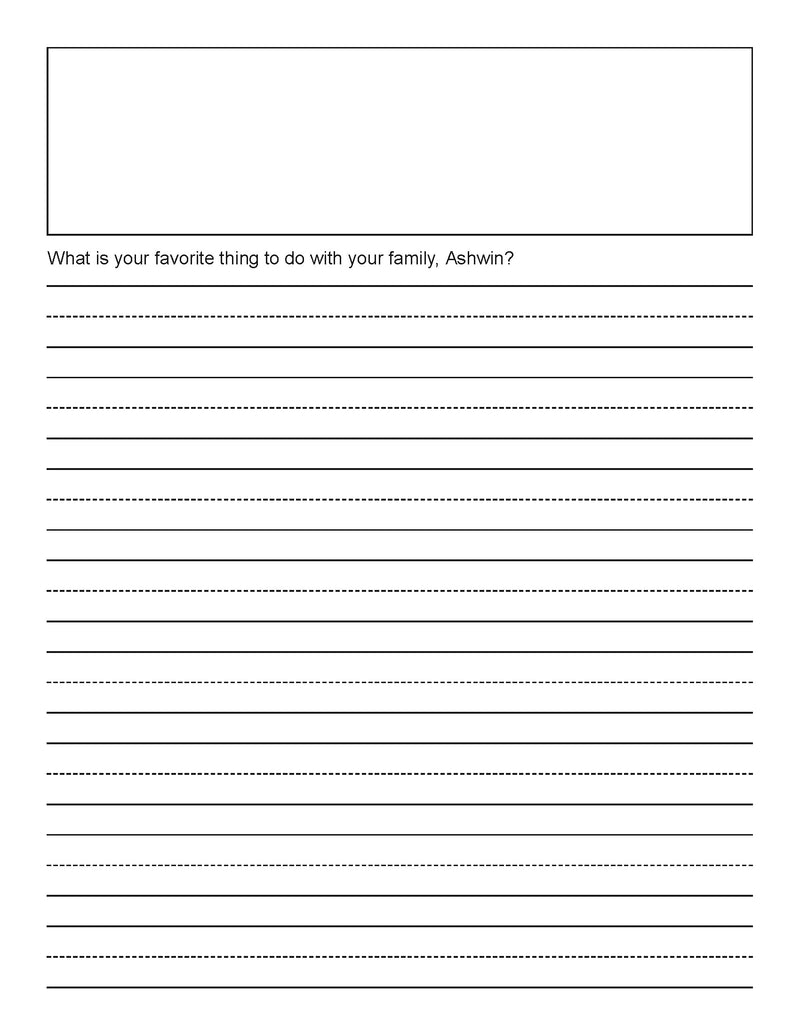 Ashwin's Writing Journal - PDF Download