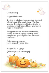Personalized Halloween Letter