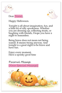 Personalized Halloween Letter