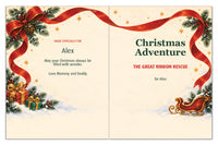 Personalized Christmas Adventure Book