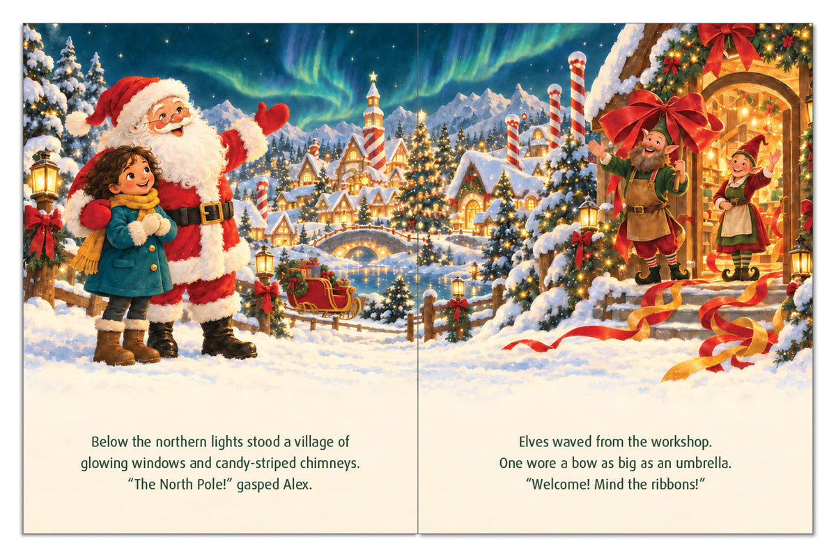 Personalized Christmas Adventure Book