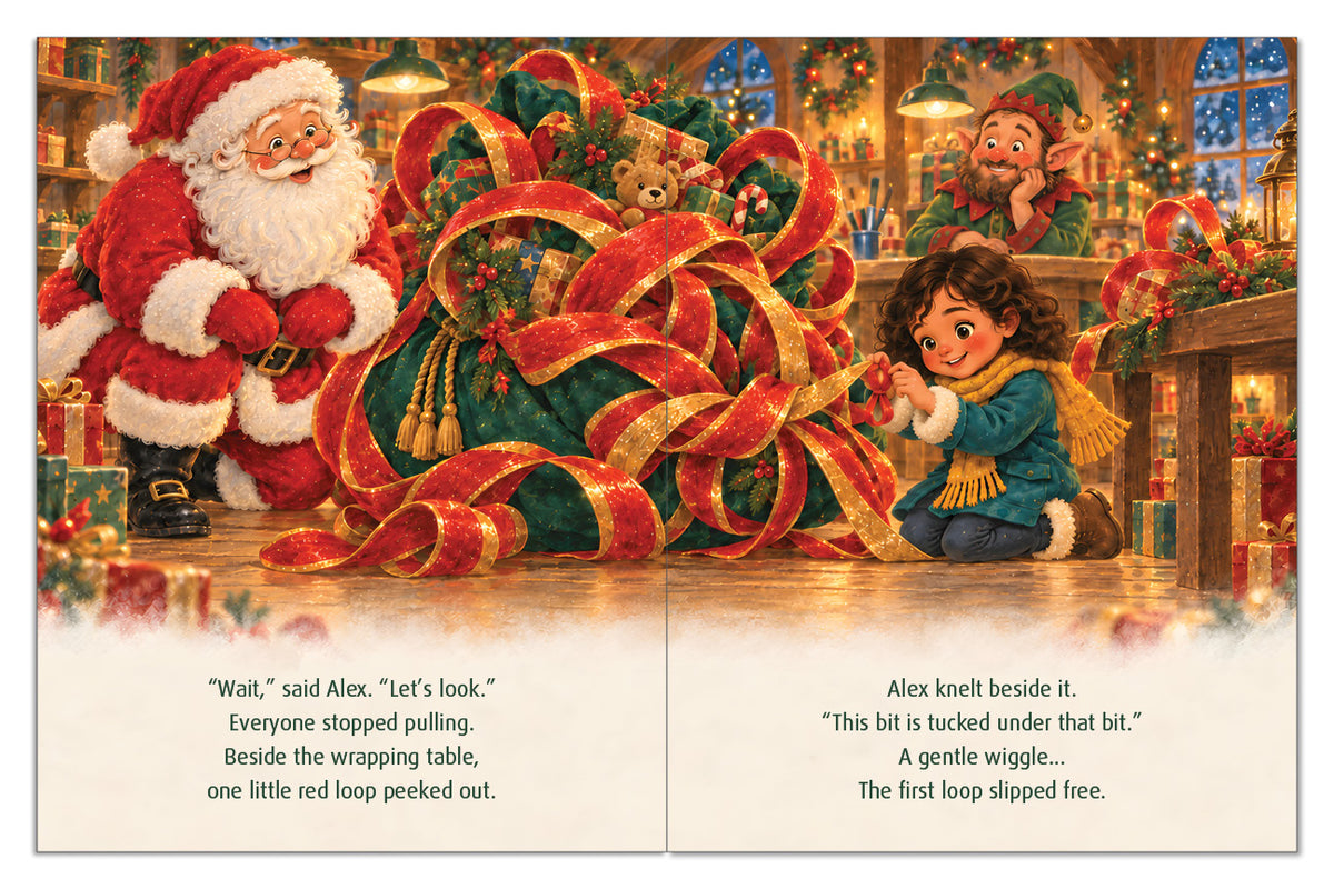 Personalized Christmas Adventure Book