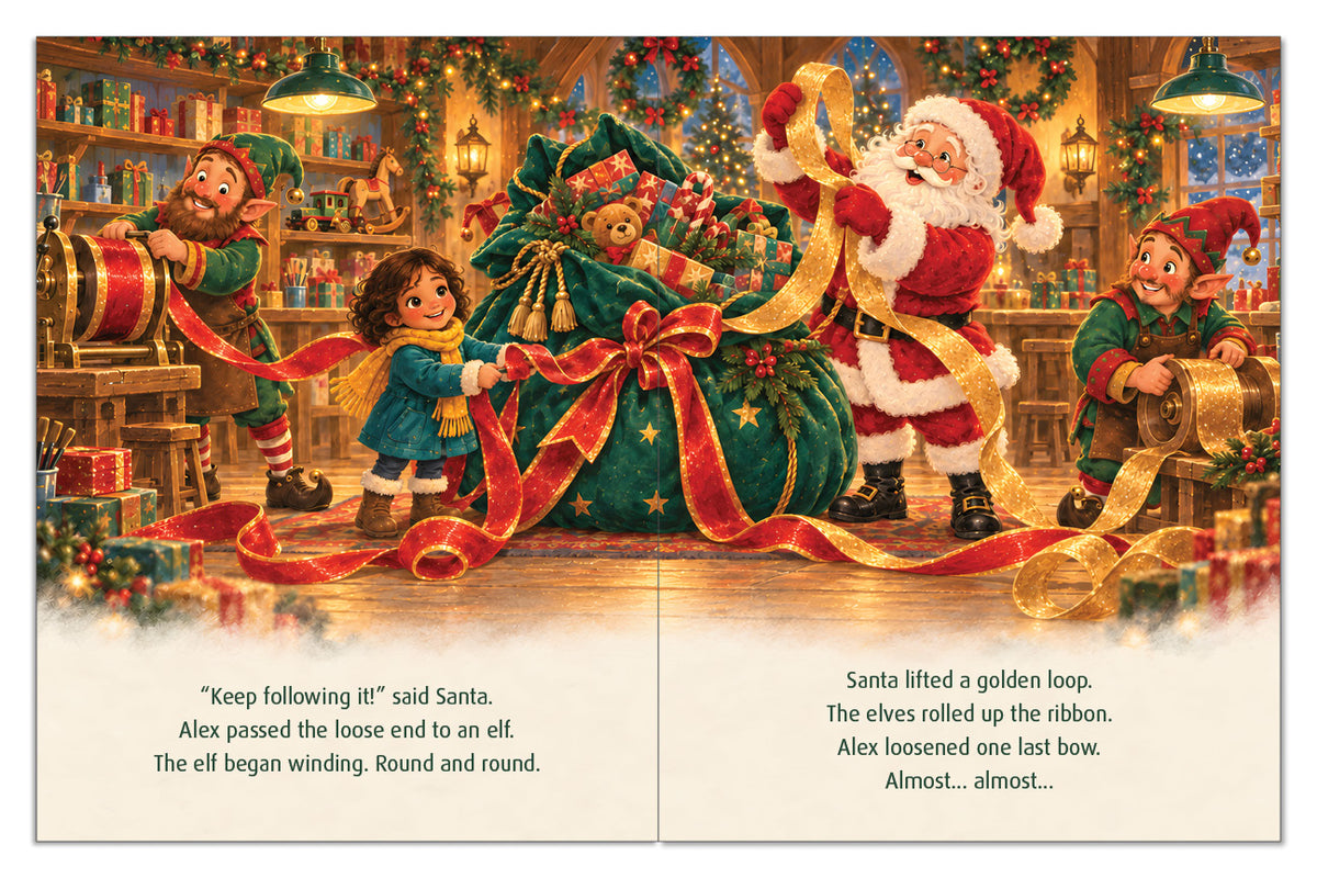 Personalized Christmas Adventure Book