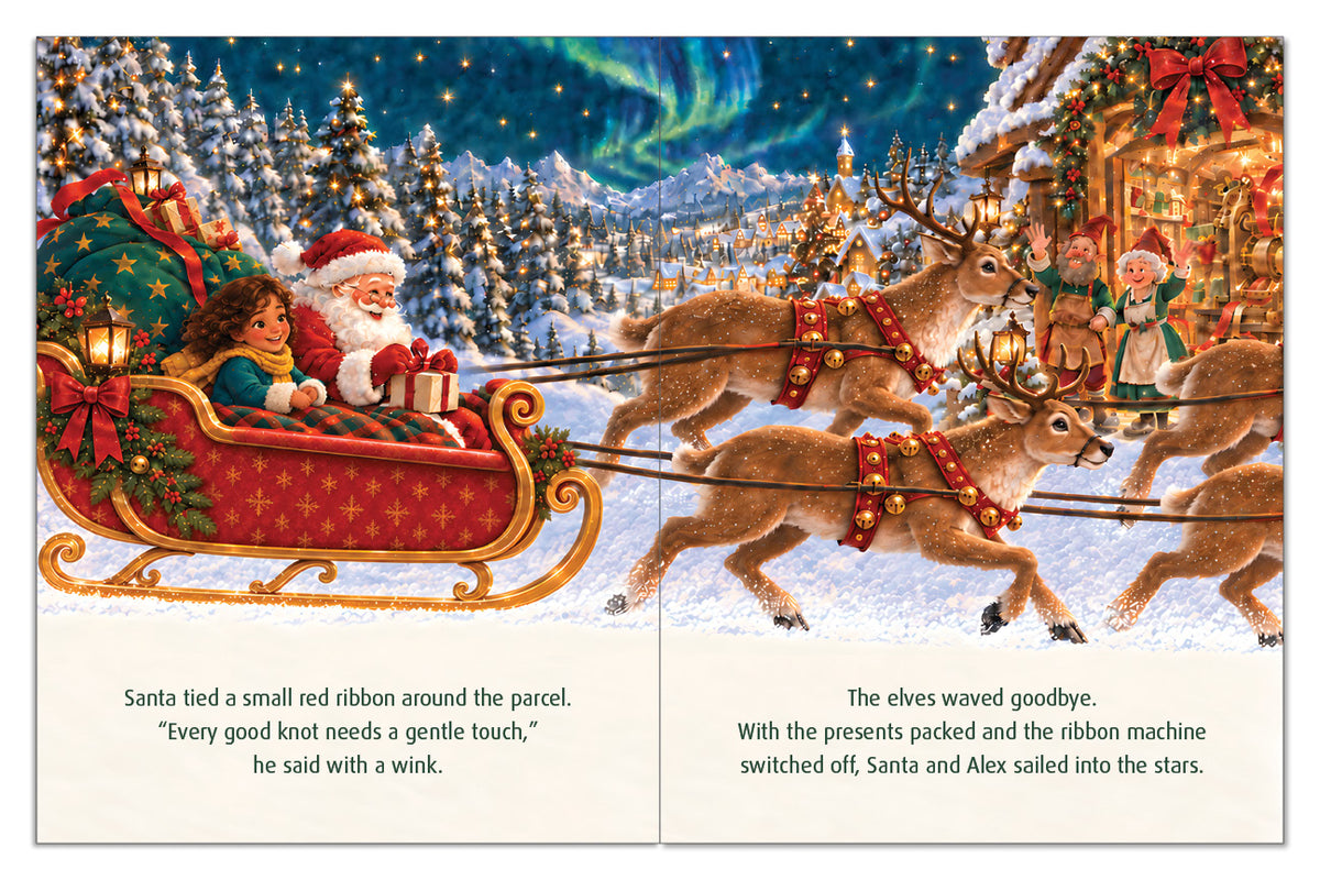 Personalized Christmas Adventure Book