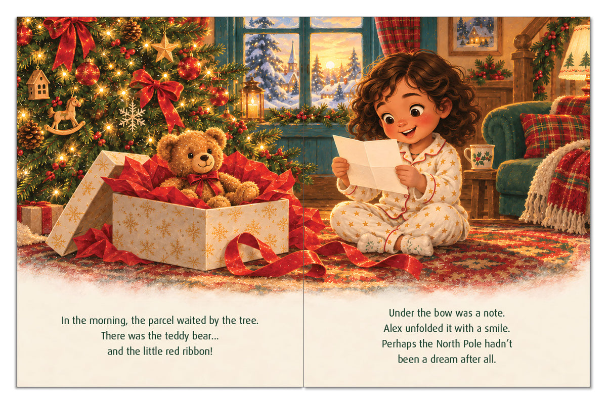Personalized Christmas Adventure Book