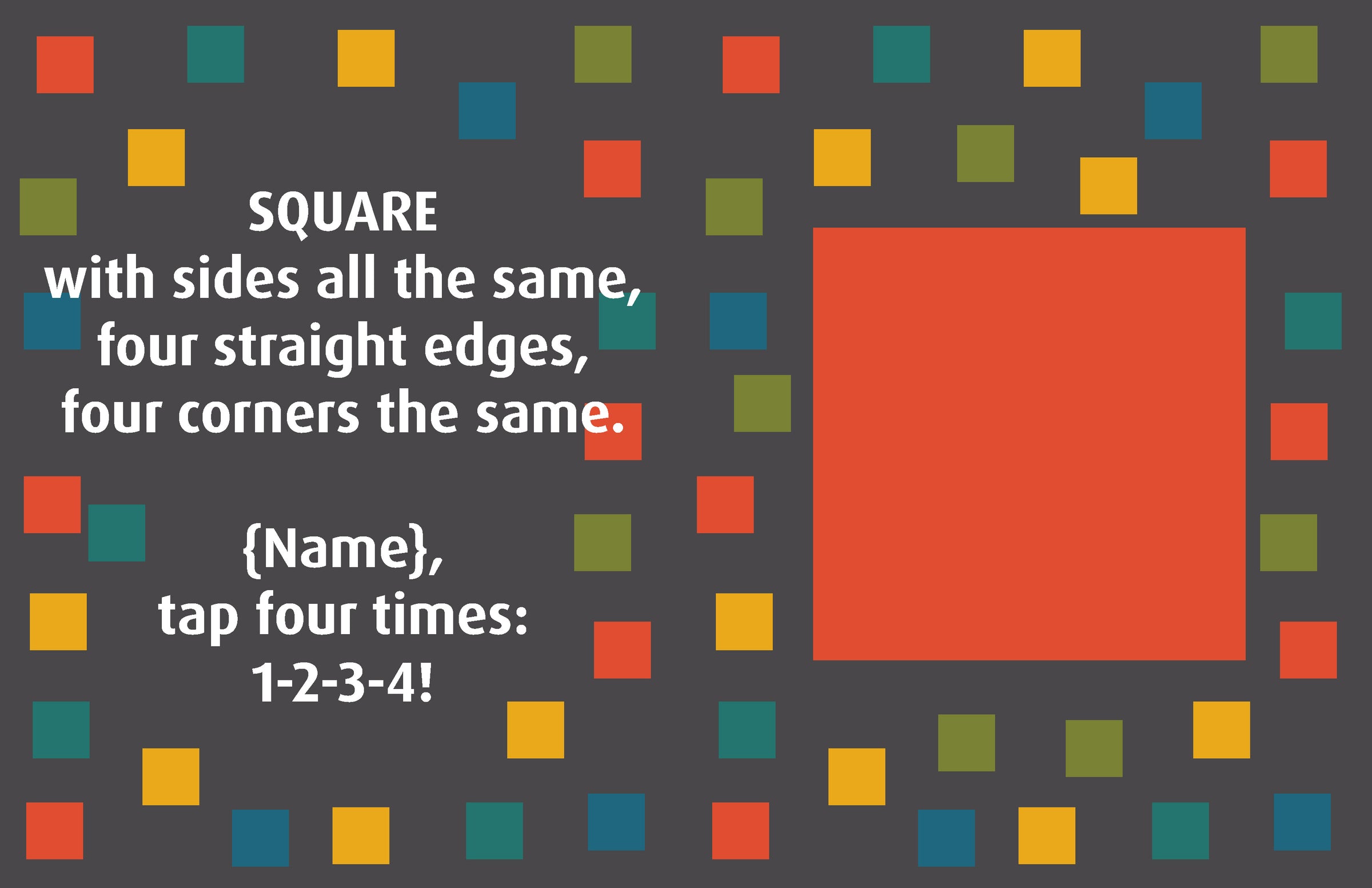 {Name}’s Wonderful World of Shapes – Personalized Children’s Book