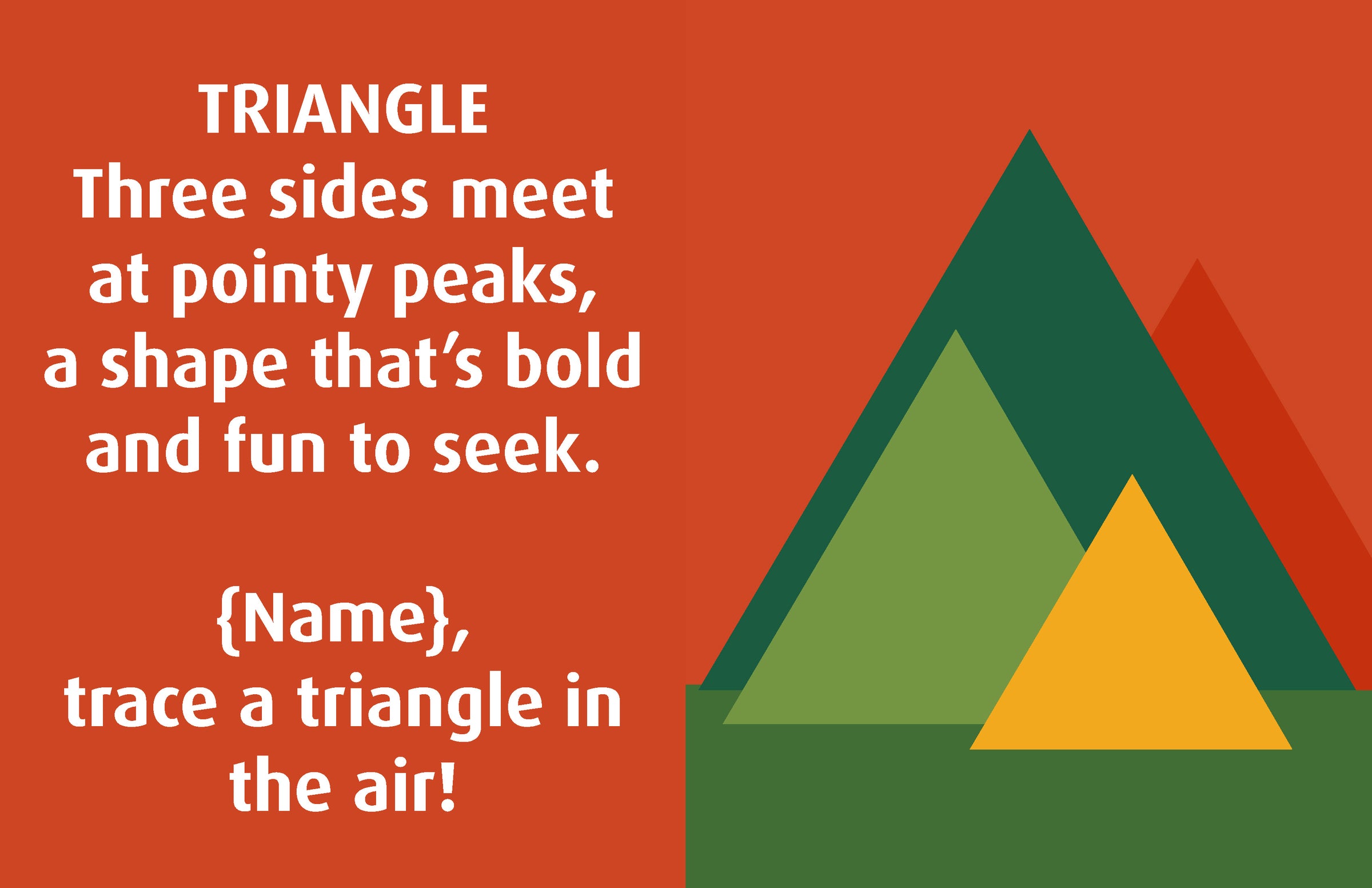 {Name}’s Wonderful World of Shapes – Personalized Children’s Book