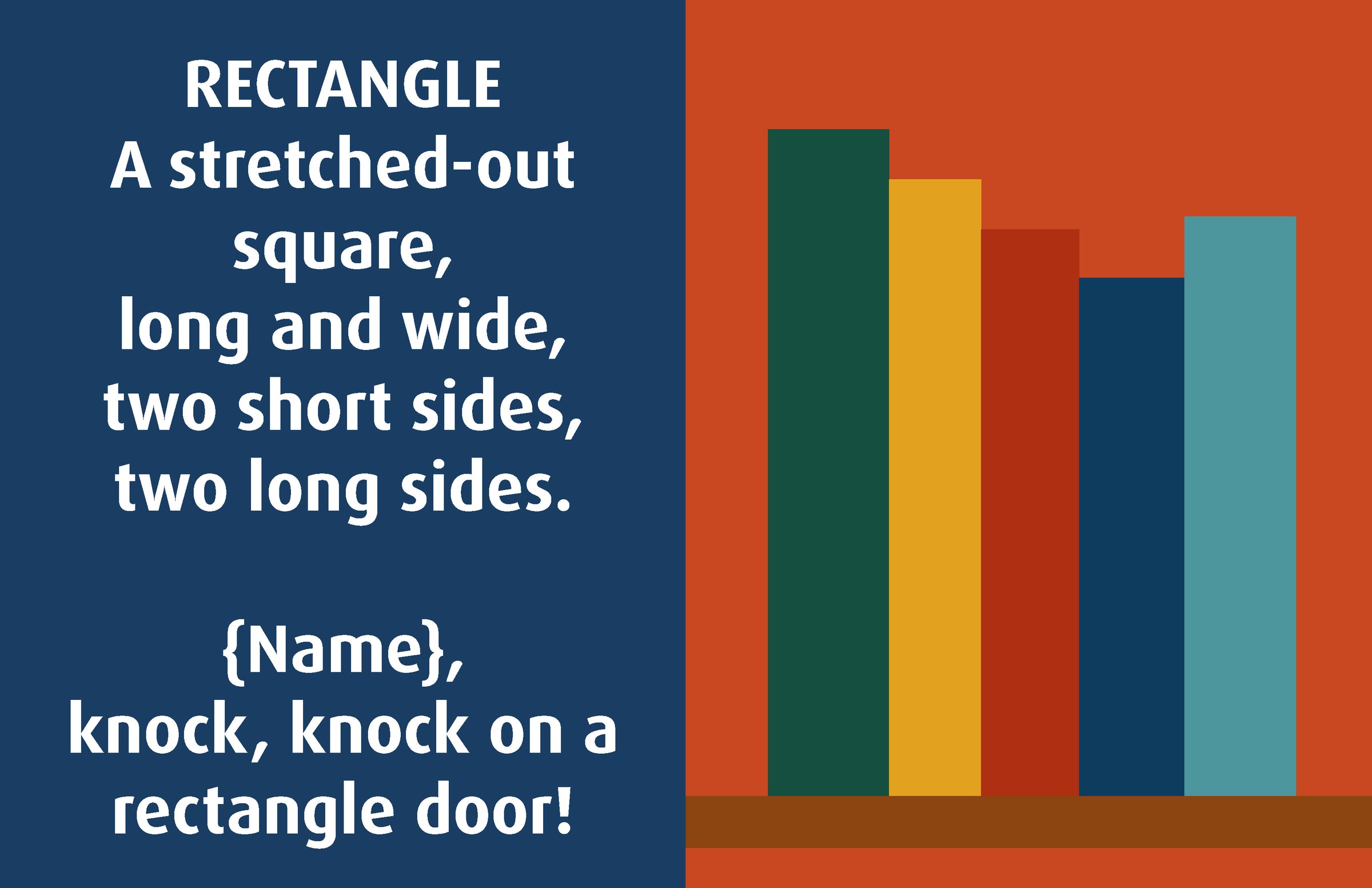 {Name}’s Wonderful World of Shapes – Personalized Children’s Book