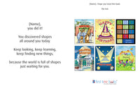 {Name}’s Wonderful World of Shapes – Personalized Children’s Book