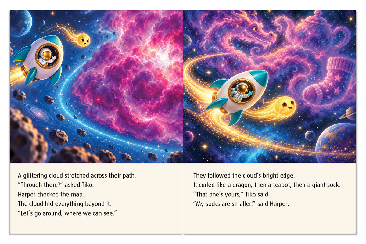 Personalized Space Adventure Book