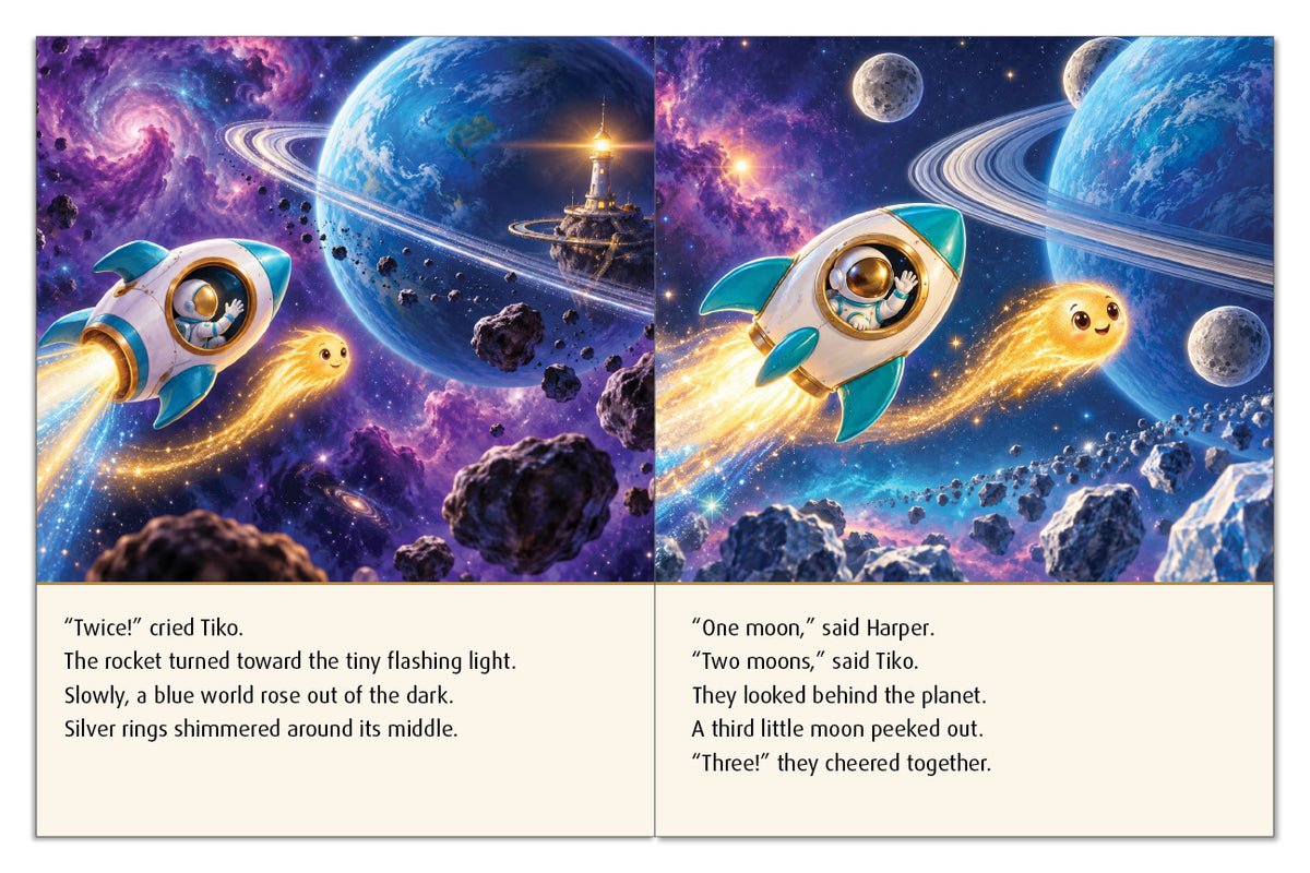 Personalized Space Adventure Book